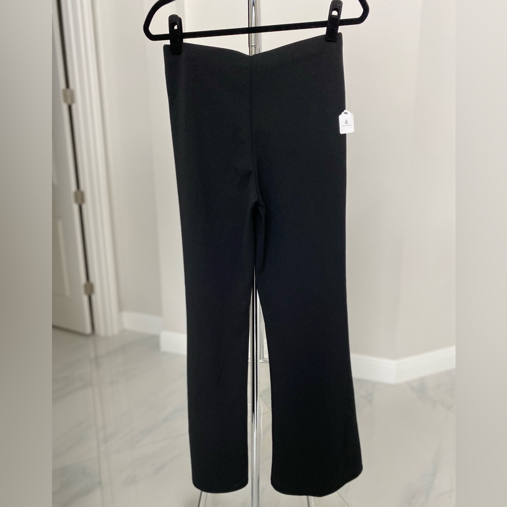 Black high waisted flare pants large NWT Love Tree - Picture 6 of 12